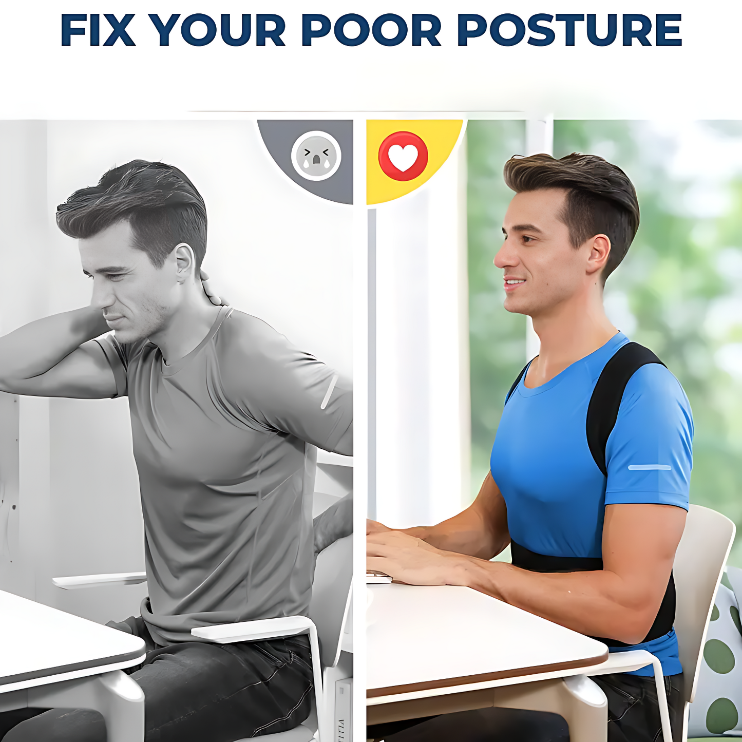 ComfortFit™ Posture Corrector Belt