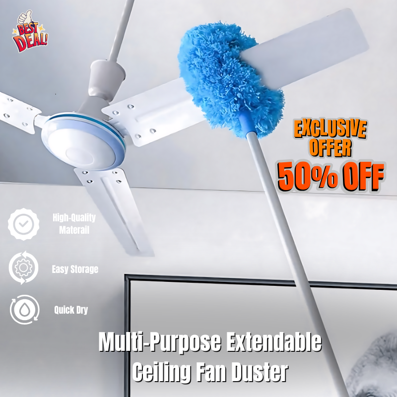 Multi-Purpose Expandable Fan Cleaner & Duster