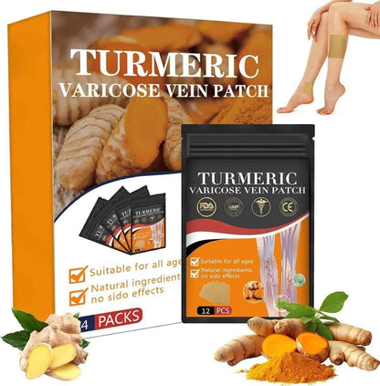 Turmeric Pain Relief Anti-Inflammatory Patch & Best for Varicose Vein