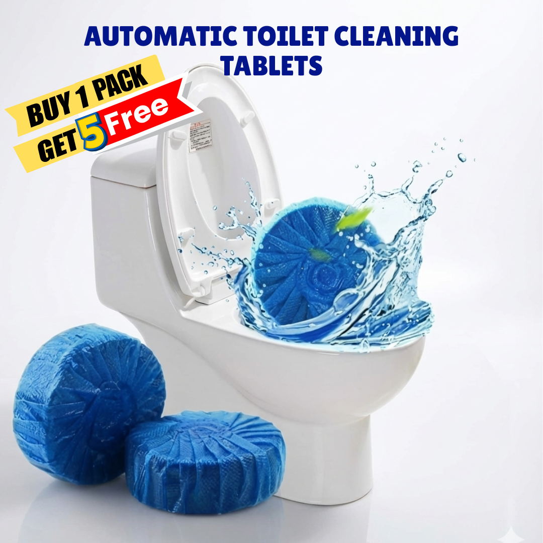 Toilet Cleaning & Deodorizer Tablets – Deep Bathroom Cleaner