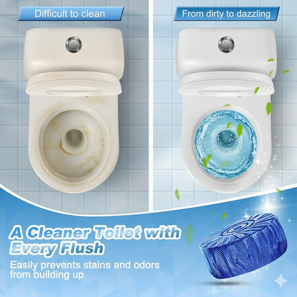 Toilet Cleaning & Deodorizer Tablets – Deep Bathroom Cleaner