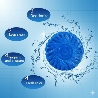 Toilet Cleaning & Deodorizer Tablets – Deep Bathroom Cleaner